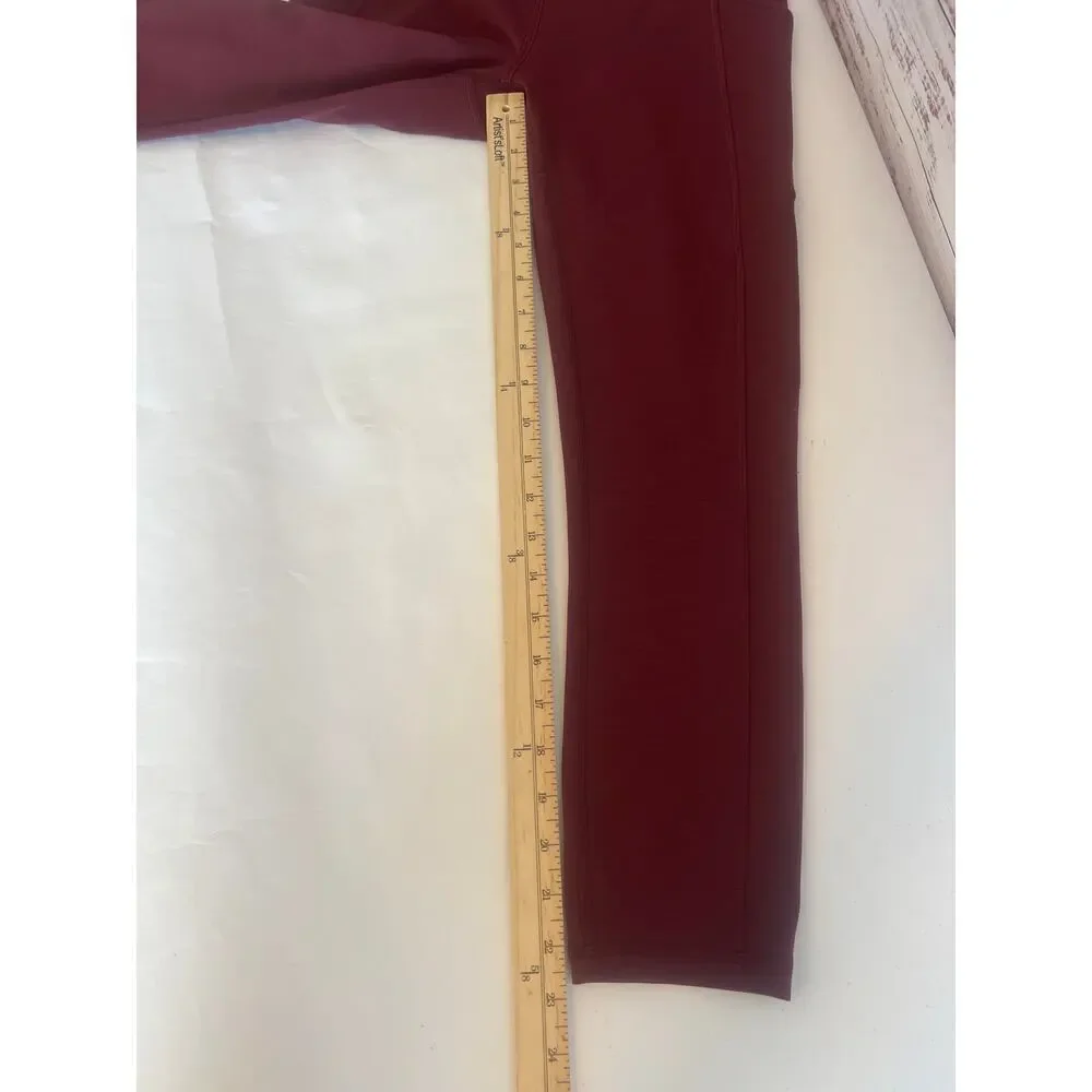 Lululemon Invigorate High-Rise Tight Burgundy